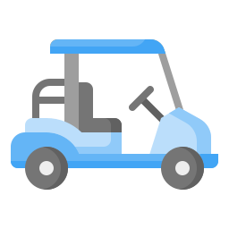 Golf cart icon