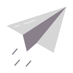 Бумажный самолетик иконка