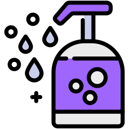 Hand sanitizer icon