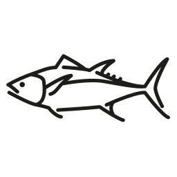 Blue fin tuna icon