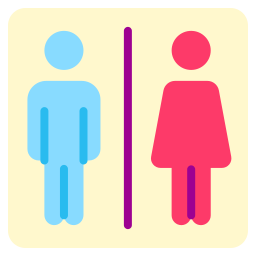 Rest room icon