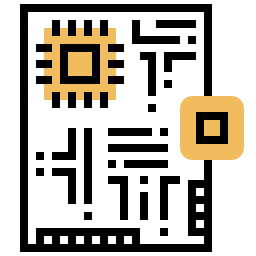 scheda prototipo icona