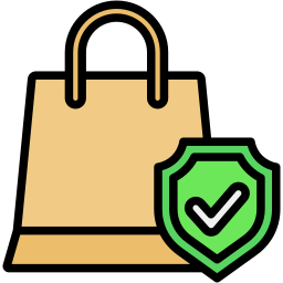 bezpieczne zakupy ikona
