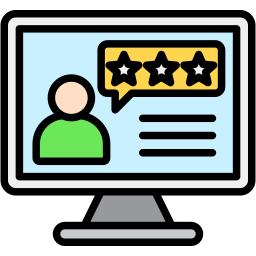 Customer review icon