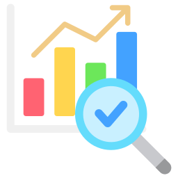 investigación de mercado icono