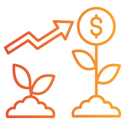 Money plant icon