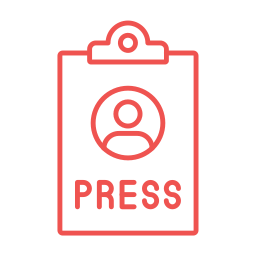 Press pass icon