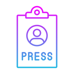 Press pass icon