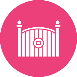 Security gate icon