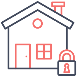 Home security icon