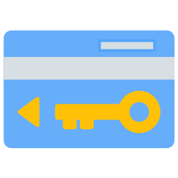 chiave della carta icona