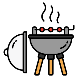 BBQ grill icon