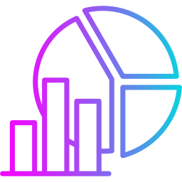 diagramme circulaire Icône