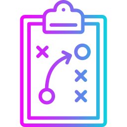 stratégie Icône