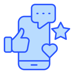 Online customer support icon