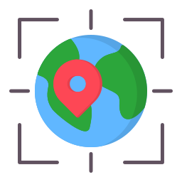 geo localización icono