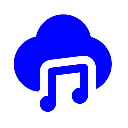 nuage de musique Icône