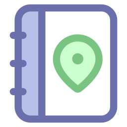 Travel guide icon