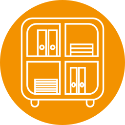 Bookcase icon