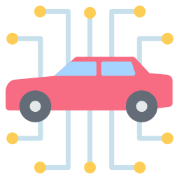 settore automobilistico icona