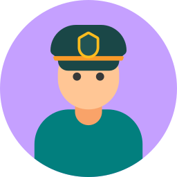 policía icono