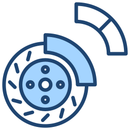 Brake pad icon