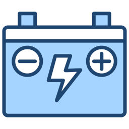 Car battery icon