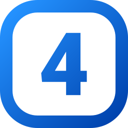 Number 4 icon