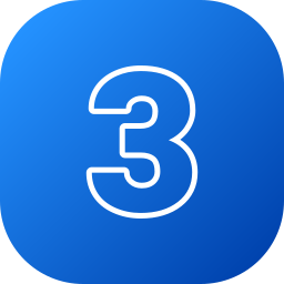 番号 3 icon