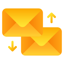 intercambiar correos icono