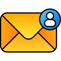 bandeja de entrada de correo icono