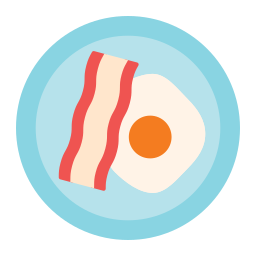 English breakfast icon