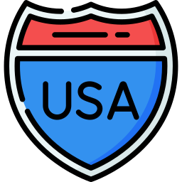 Route interstate icon