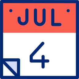 4 de julio icono
