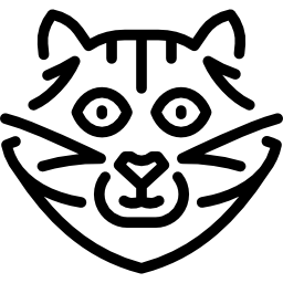 Siberian cat icon