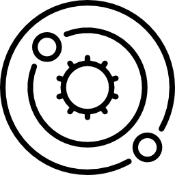 sistema solare icona