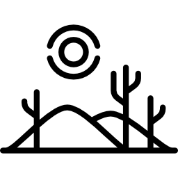 pustynia ikona