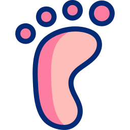 Foot print icon