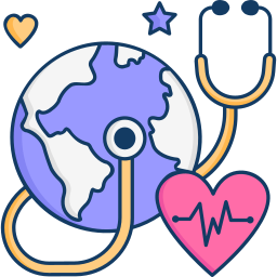 día mundial de la salud icono