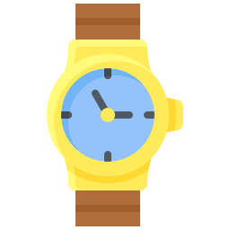 reloj de pulsera icono