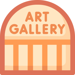 galería de arte icono