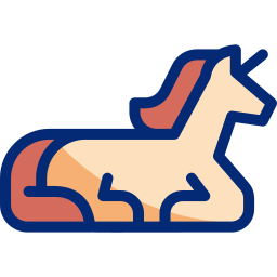 unicornio icono