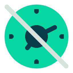 No time icon