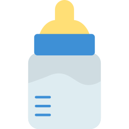 Baby bottle icon