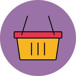 Shopping basket icon