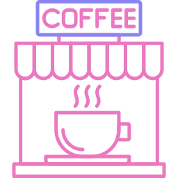 Coffee shop icon