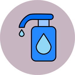Cleaning liquid icon