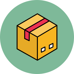 Delivery box icon