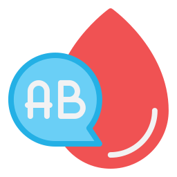 Blood type ab icon