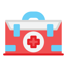 Medical kit icon